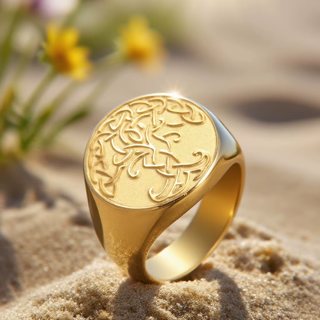 Dawapara Yggdrasil arbre de vie anneau Triquetra irlandais hommes bague Protection Talisman mythologie nordique cadeau bijoux en acier inoxydable