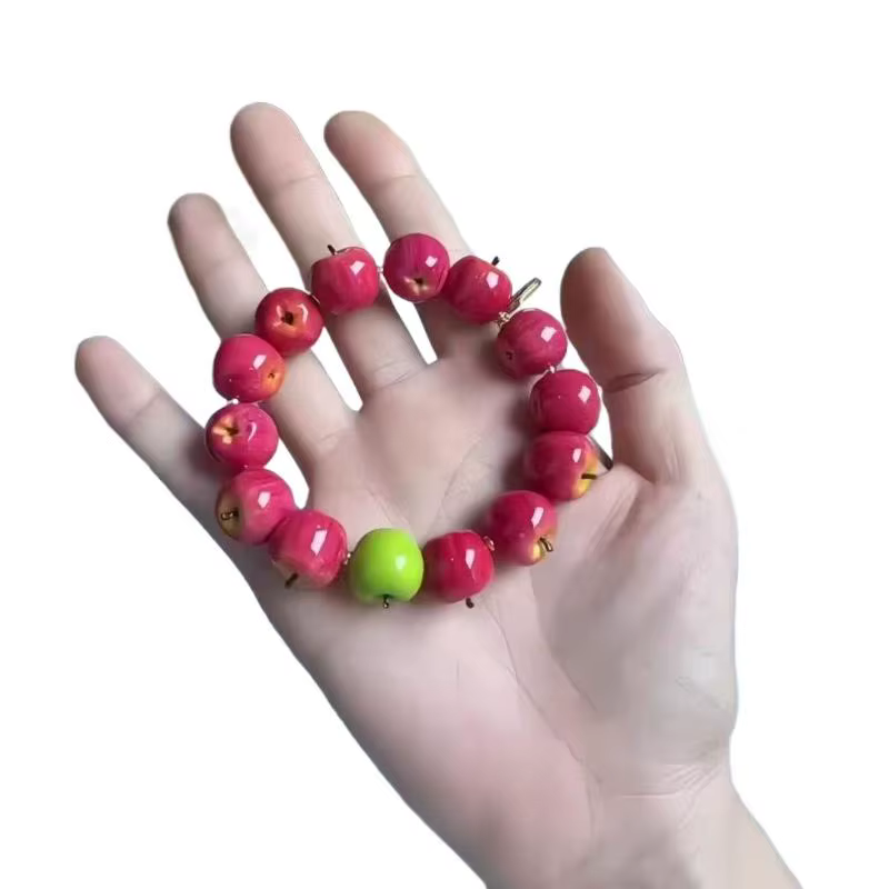 ☺ Bracelet perlé créatif en forme de fruits