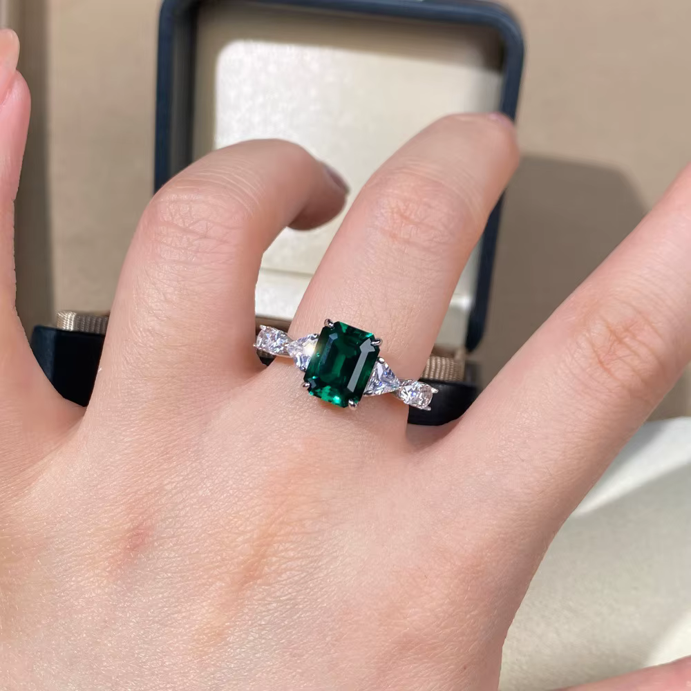 Wong Rain – bague de fiançailles en argent sterling 925