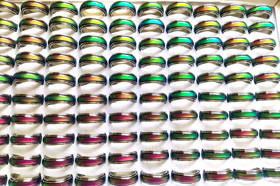 Anneau d'humeur Spinner 8mm 6mm
