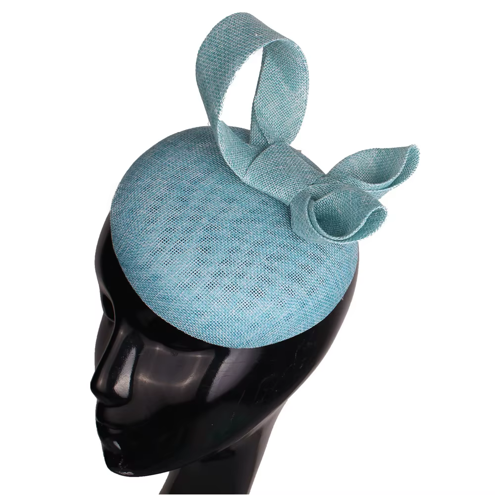 Chapeau Fascinator Élégant Bleu Ciel pour Femme