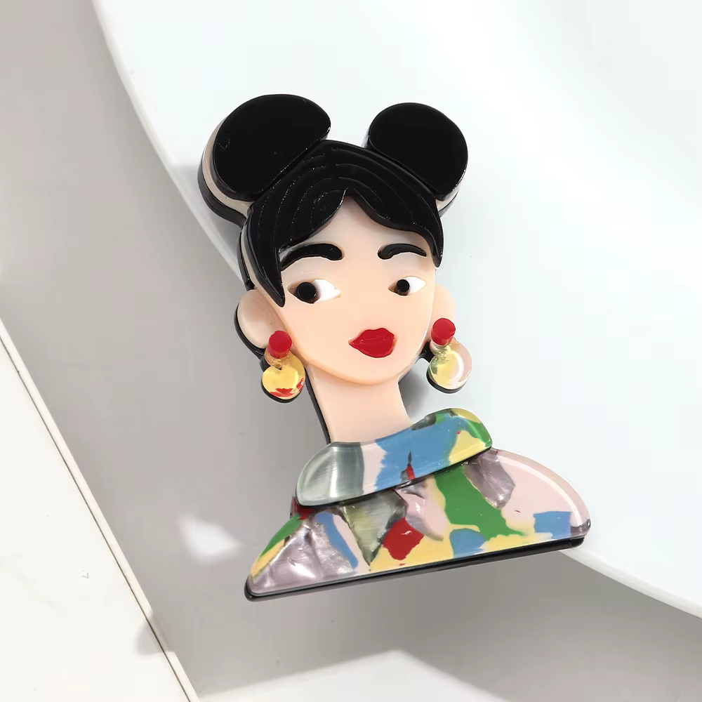 Broches en résine pour femmes Pretty Bun