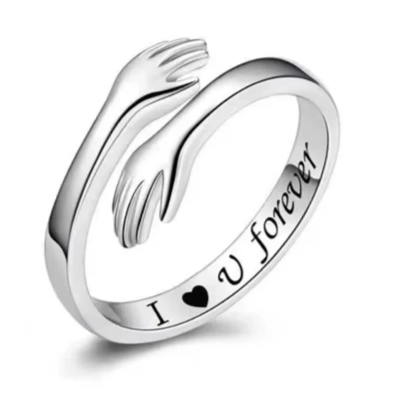 Bague de câlin réglable pour femmes et adolescentes