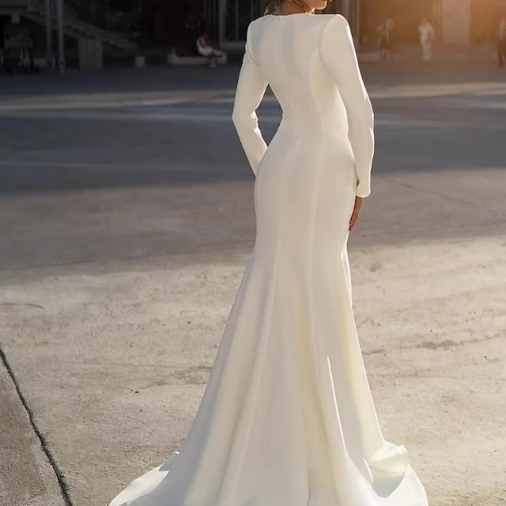 Robe de mariée sirène élégante