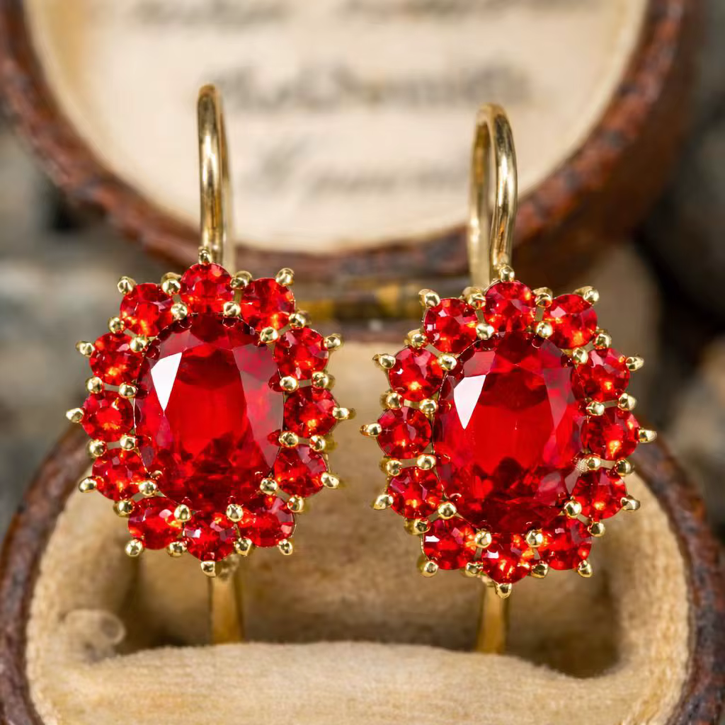 Boucles d'oreilles de luxe pour femmes