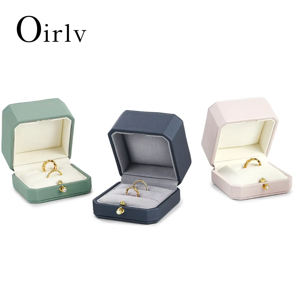 Oirlv – coffret de bagues luxueux en velours