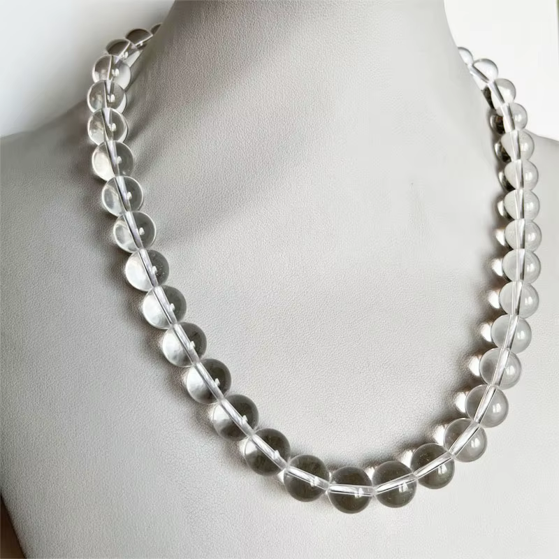 Collier en cristal de Quartz pour femmes