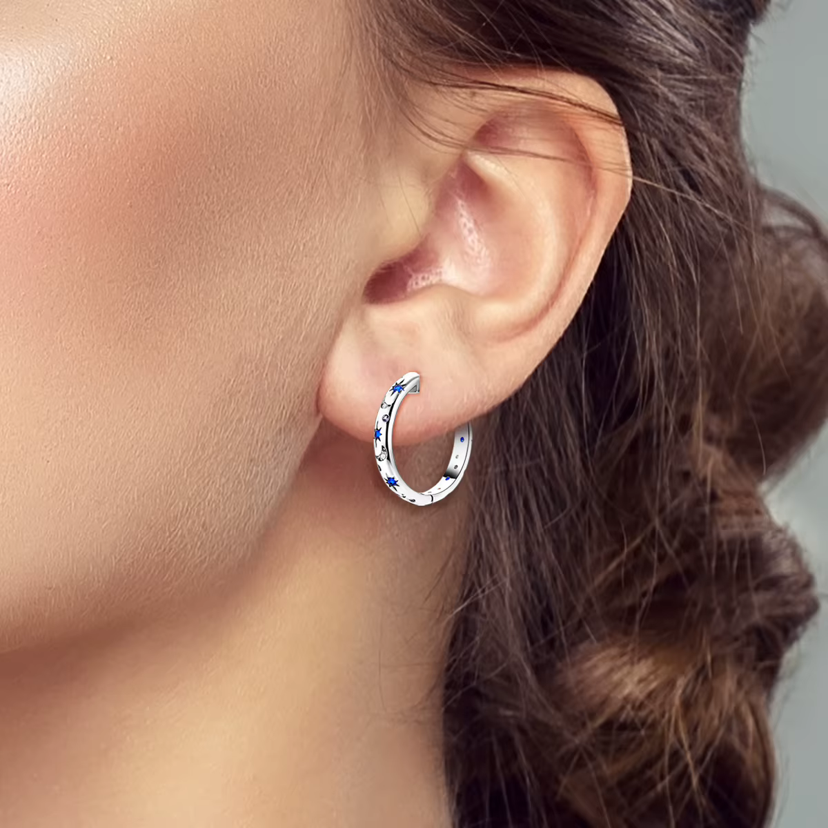Boucles d'oreilles en argent sterling 925 originales