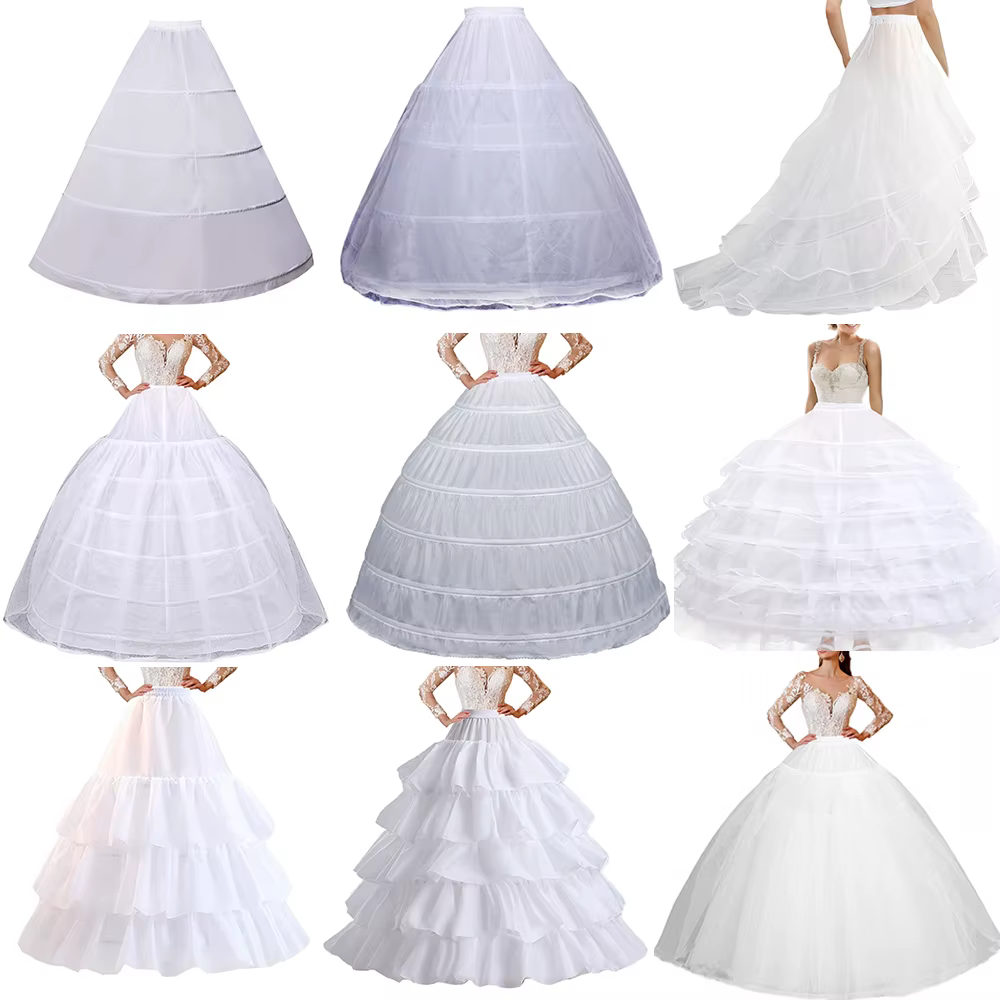 Jupon de mariage de mariée sous-jupe robe de bal Crinoline Slip