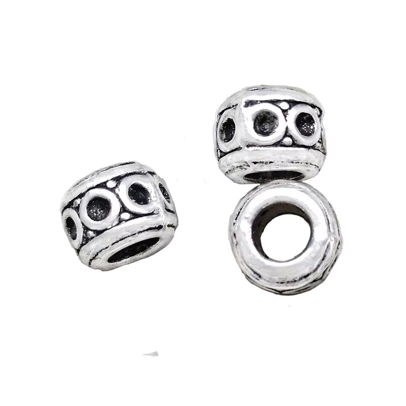 30 pièces artisanat bricolage trucs Berloques argent Bracelets européens corde