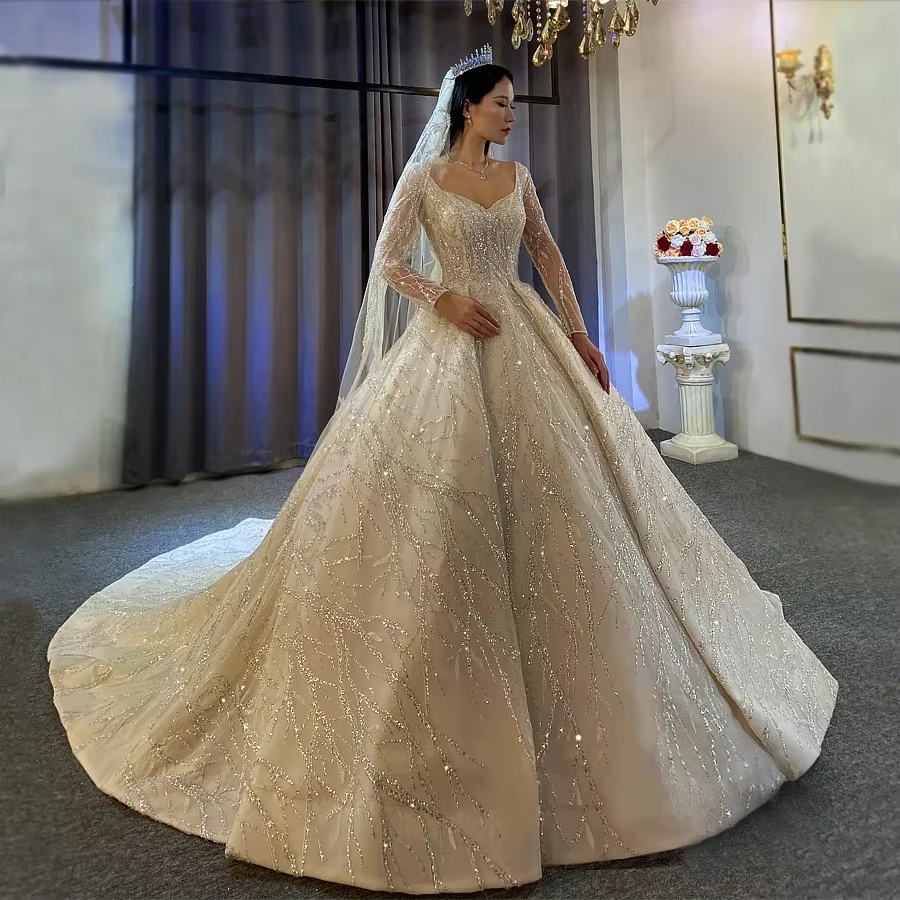 Robes De mariée personnalisées pour fête formelle
