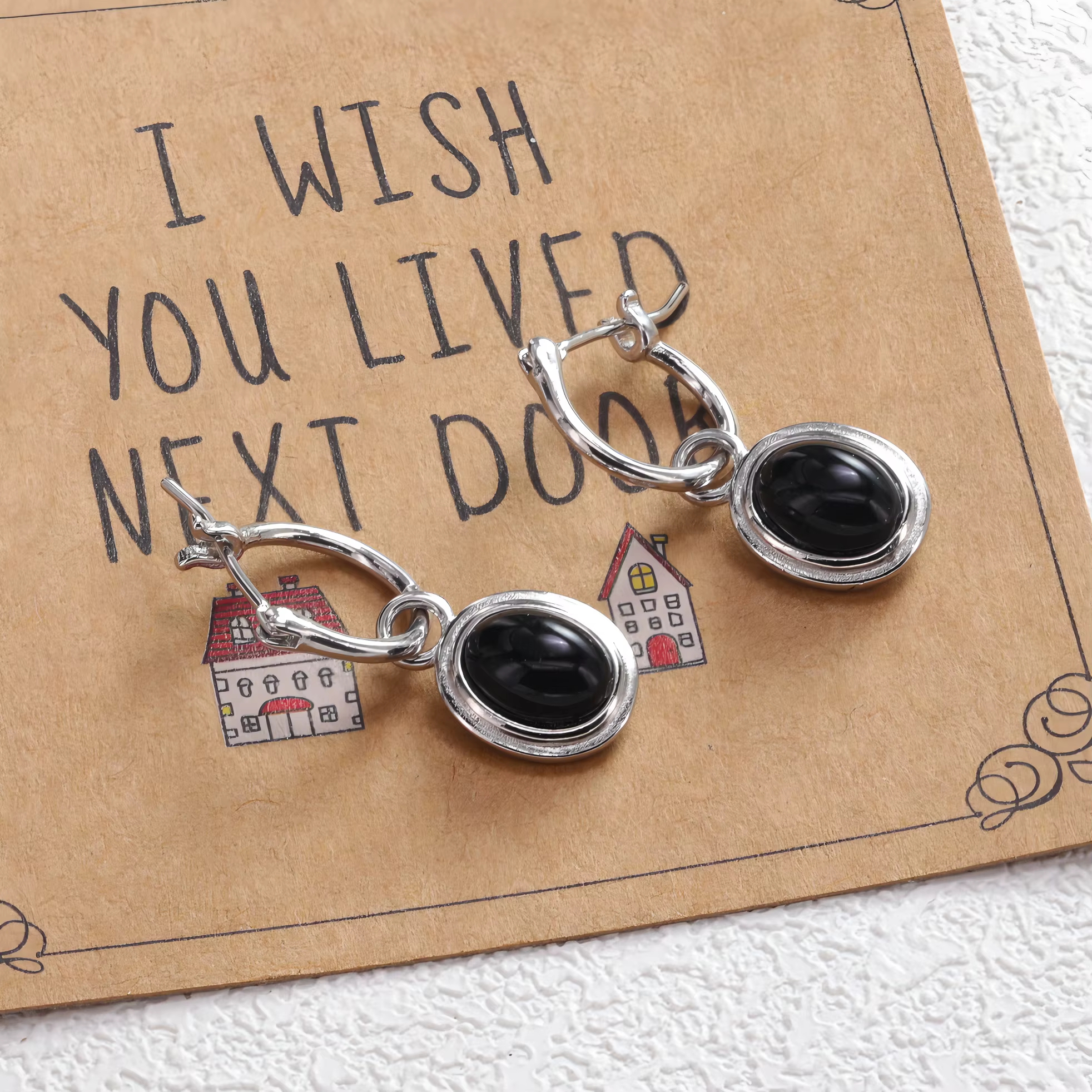 Boucles d'oreilles en argent Sterling 925 pour femmes