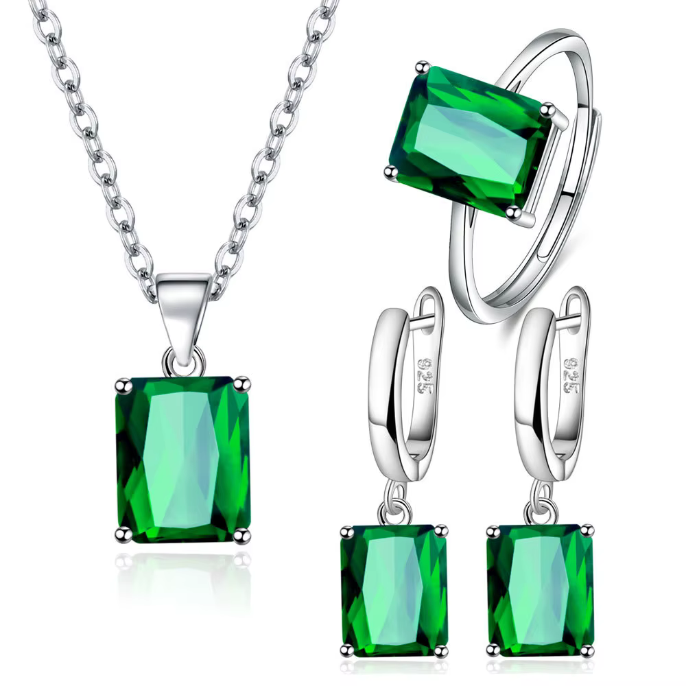 Zunderes-Ensembles de bijoux de mariage pour femmes