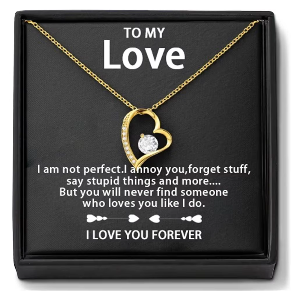 Bijoux à mon amour 14K or ou argent pour toujours