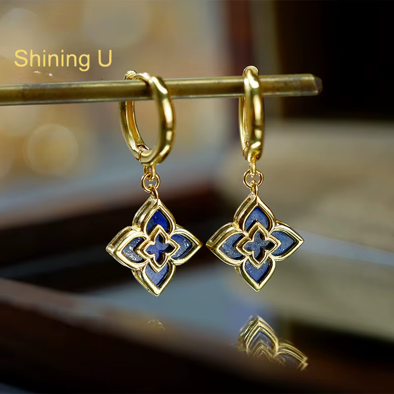 Shining U – ensemble de bijoux trèfle en argent S925