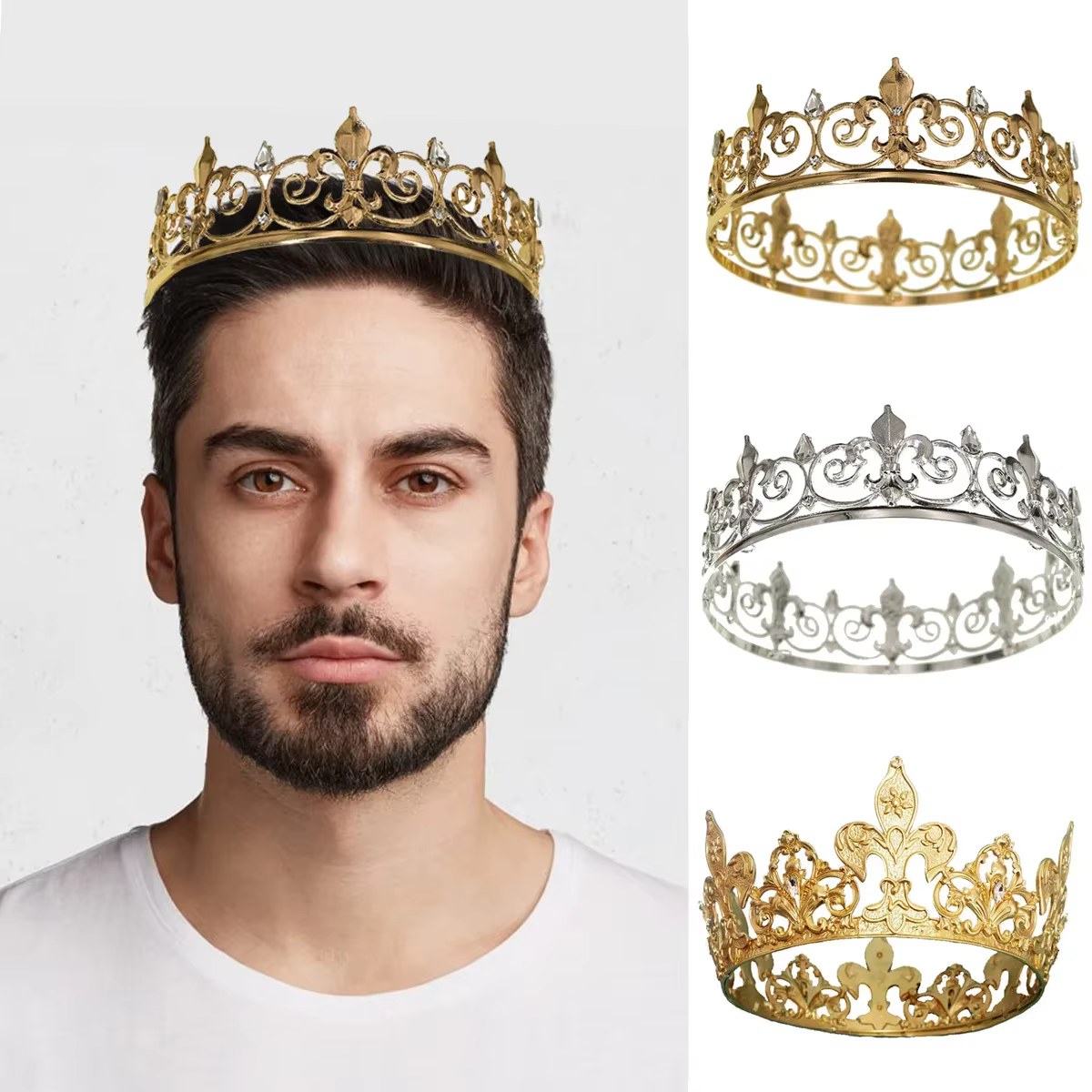 Couronnes royales pour hommes