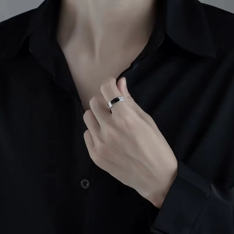 Bague en argent Sterling 925 pour hommes