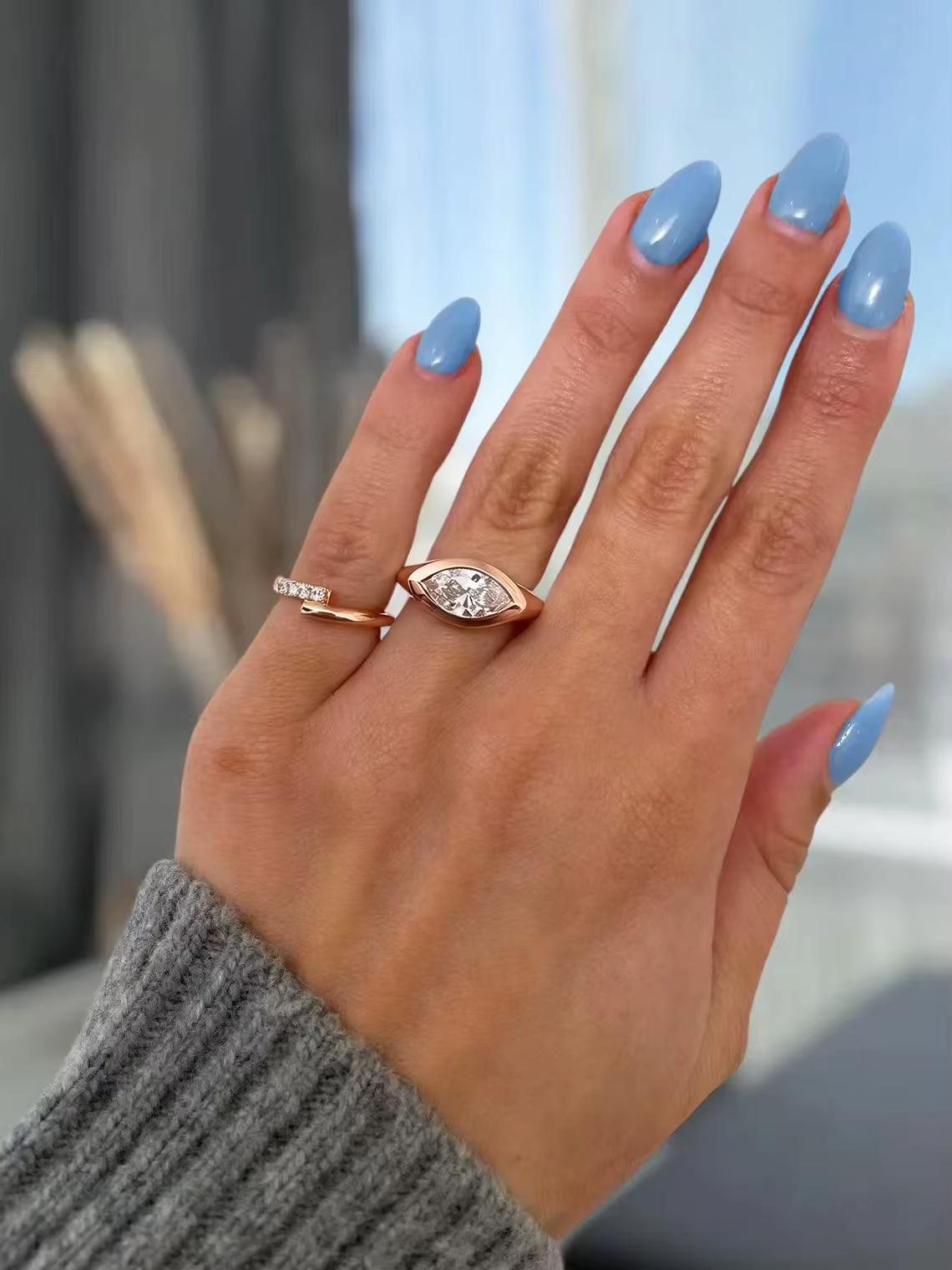 Nouvelle bague pour femme 2026 - Or champagne