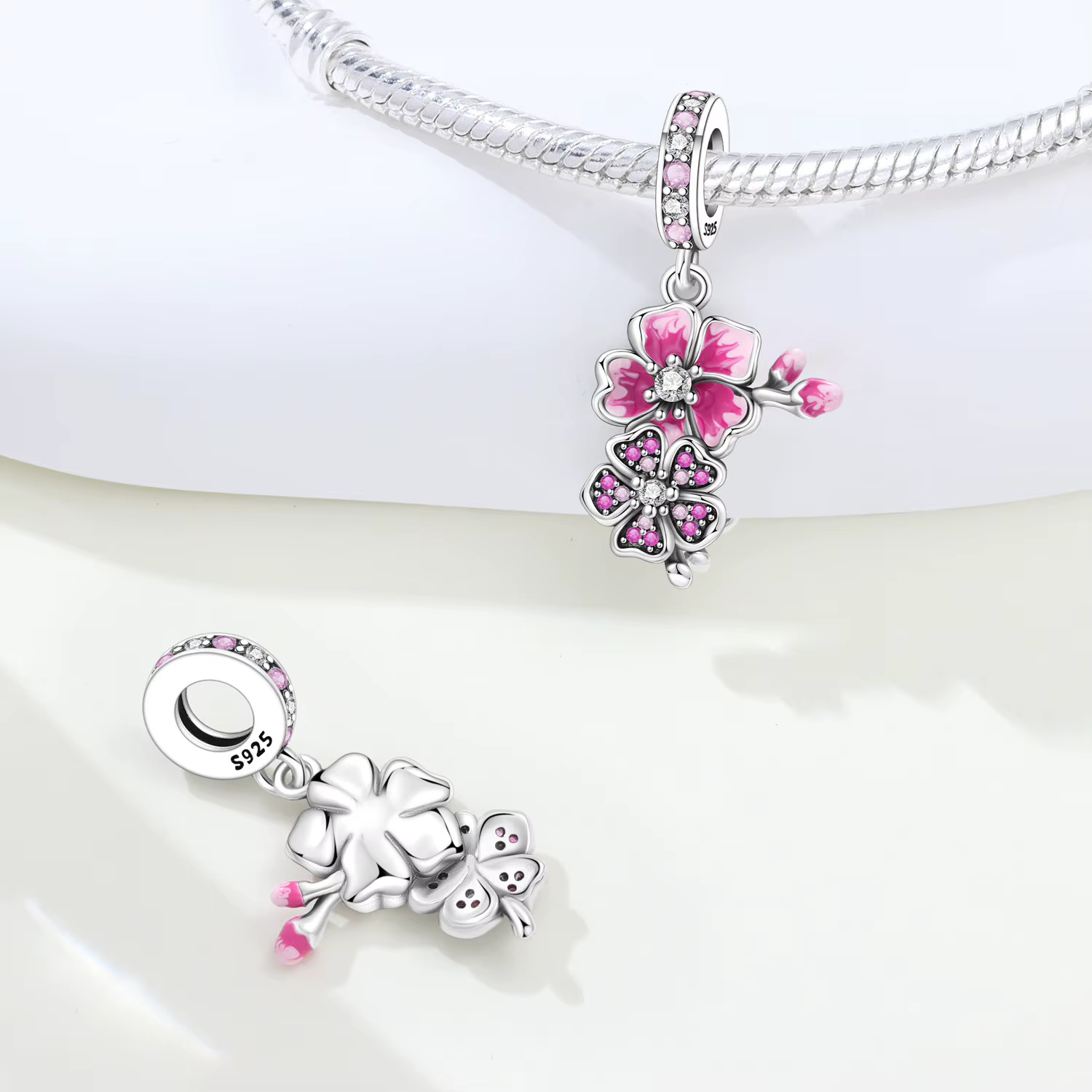 PANPOKI – breloques en argent Sterling 925