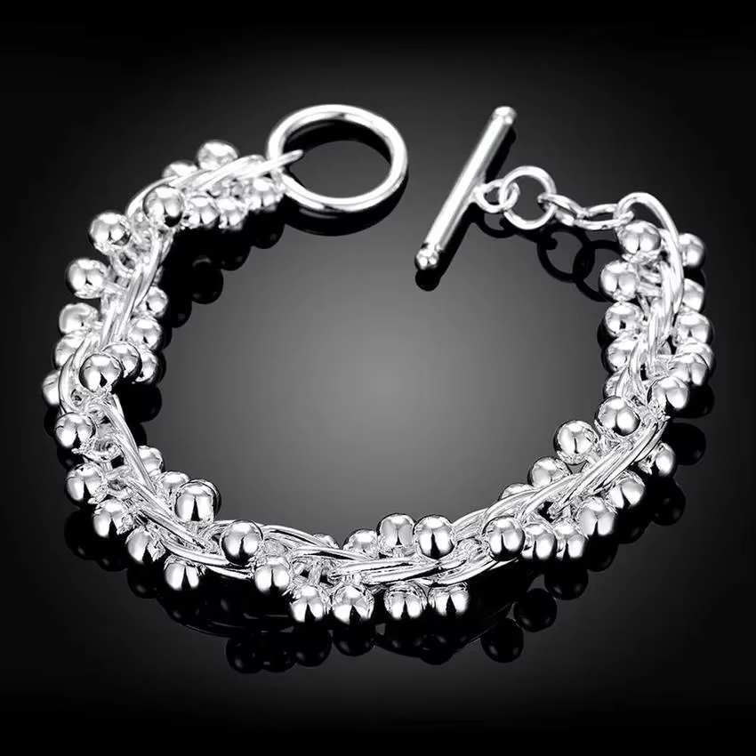 Bracelet en argent Sterling 925 pour femmes et hommes