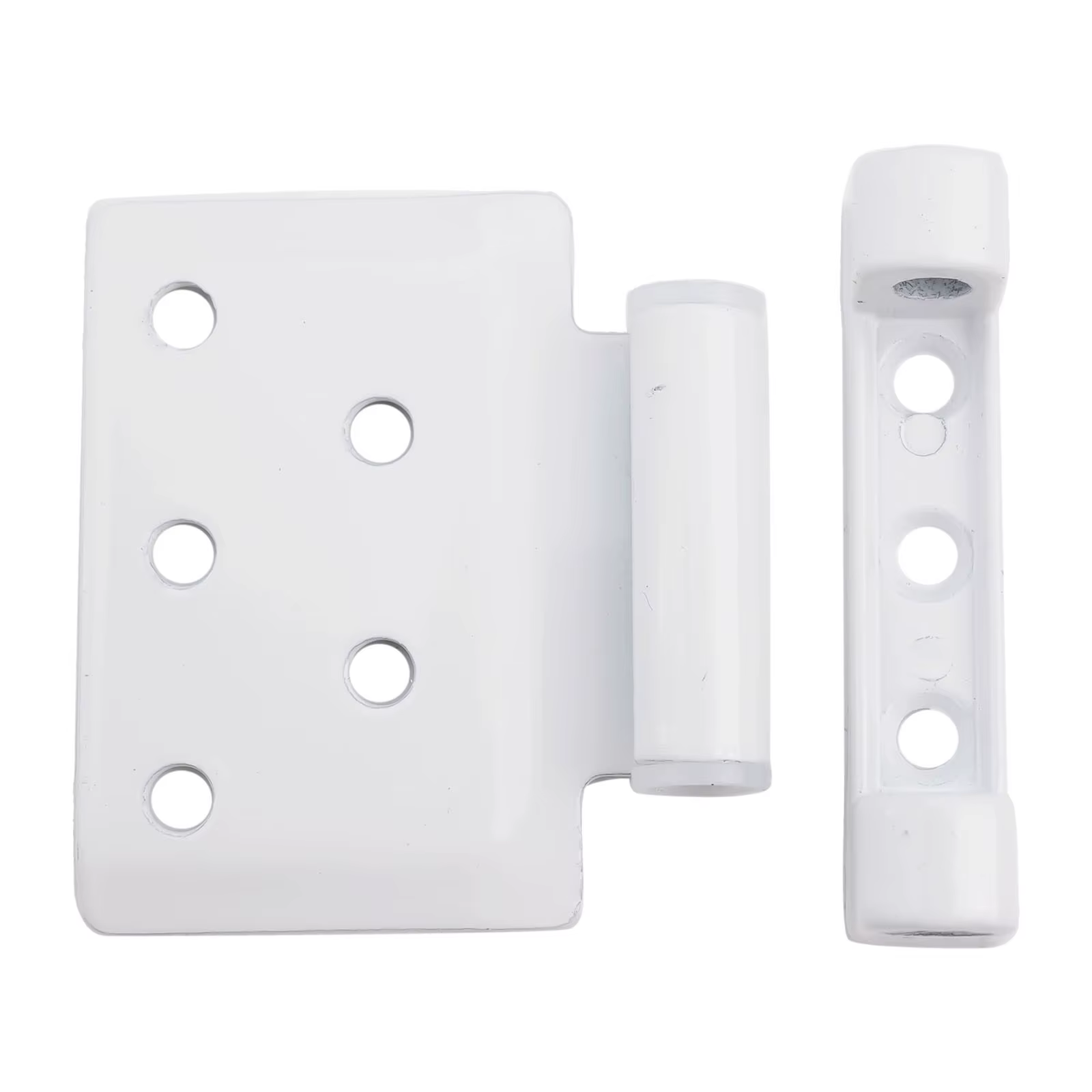 Kit de charnières de porte avec plaque pour portes et fenêtres de maison et de bureau