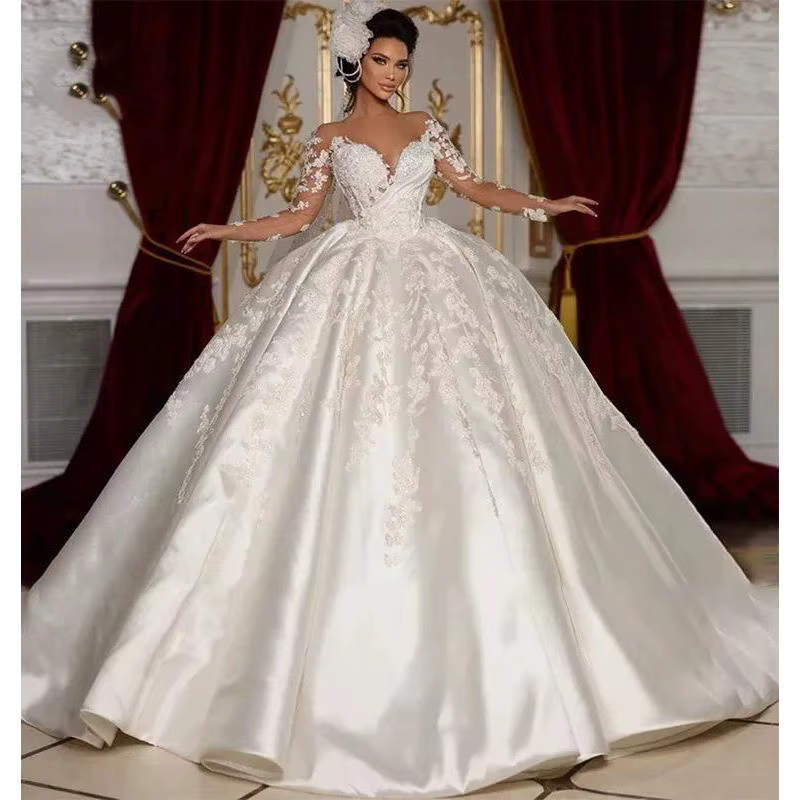 Robe de mariée en Satin