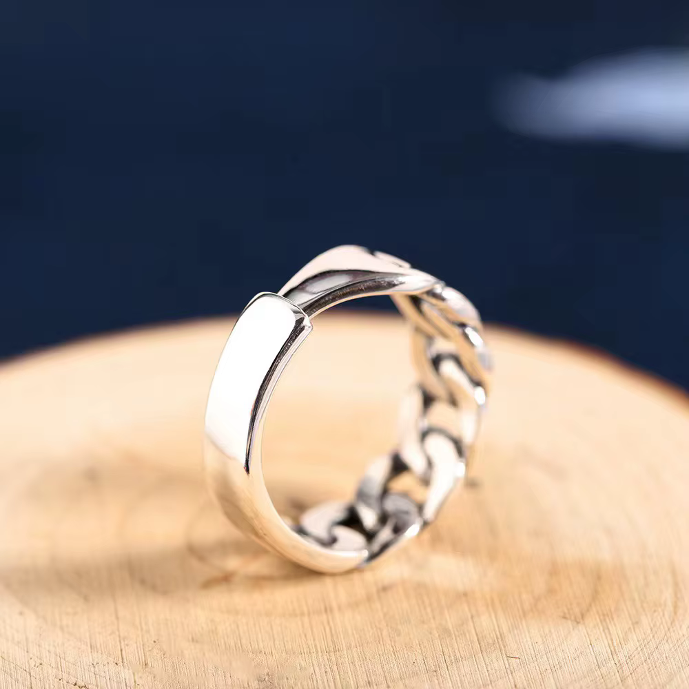 Bague Vintage de luxe en argent Sterling 925 pour femmes