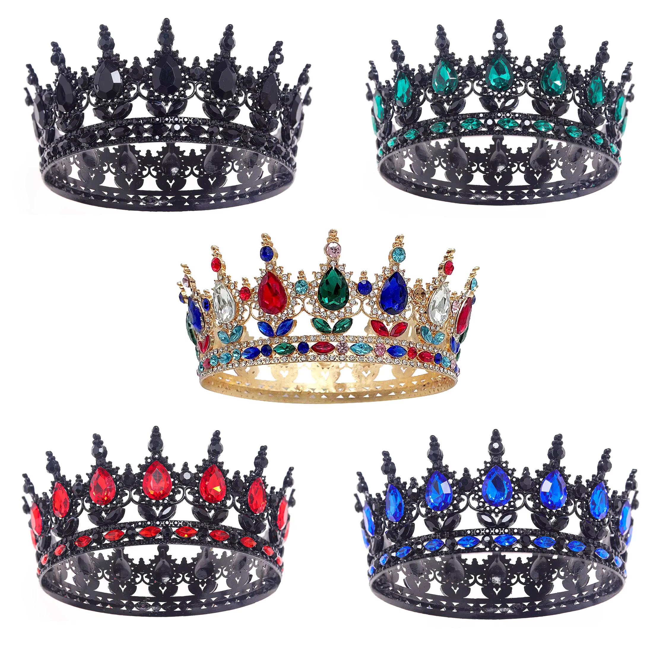 Couronne baroque vintage pour femme