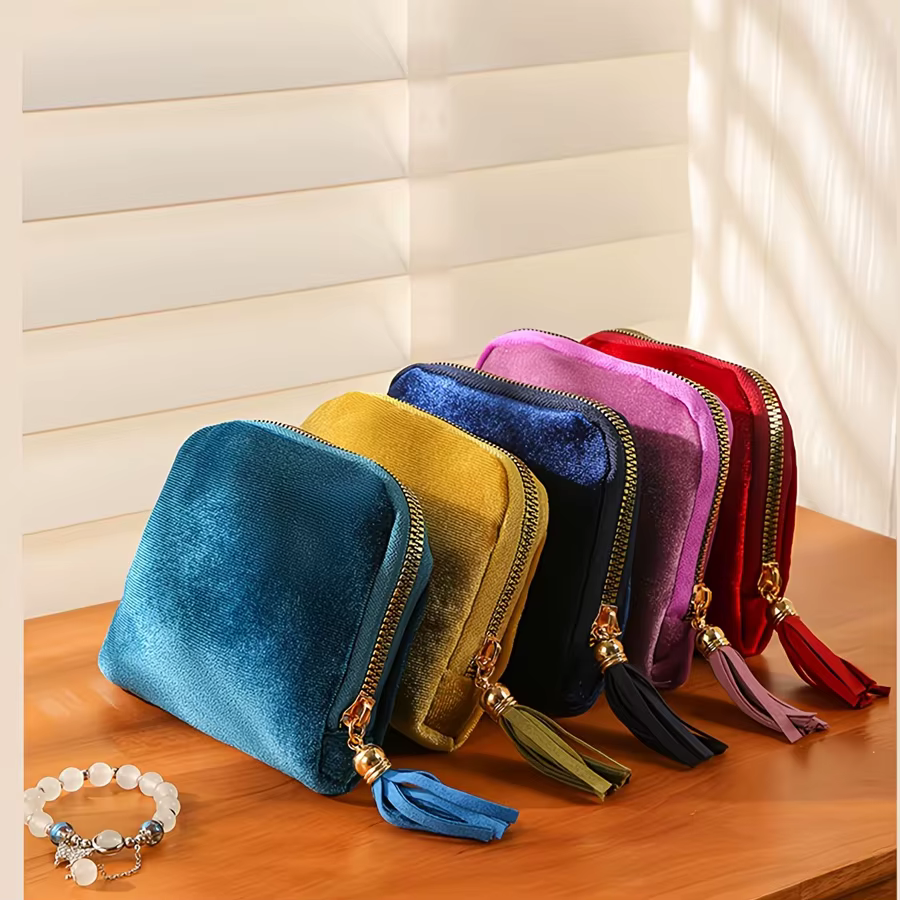 Portefeuille de rangement pour bijoux de voyage | Sac