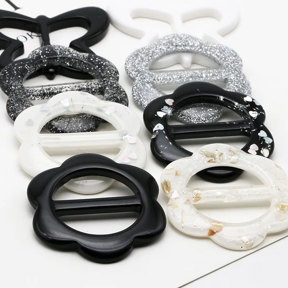 Anneau de foulard simple et rond
