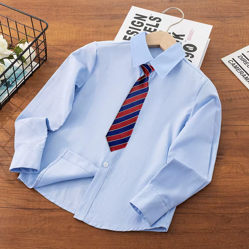 Chemise formelle avec nœud pour garçon adolescent
