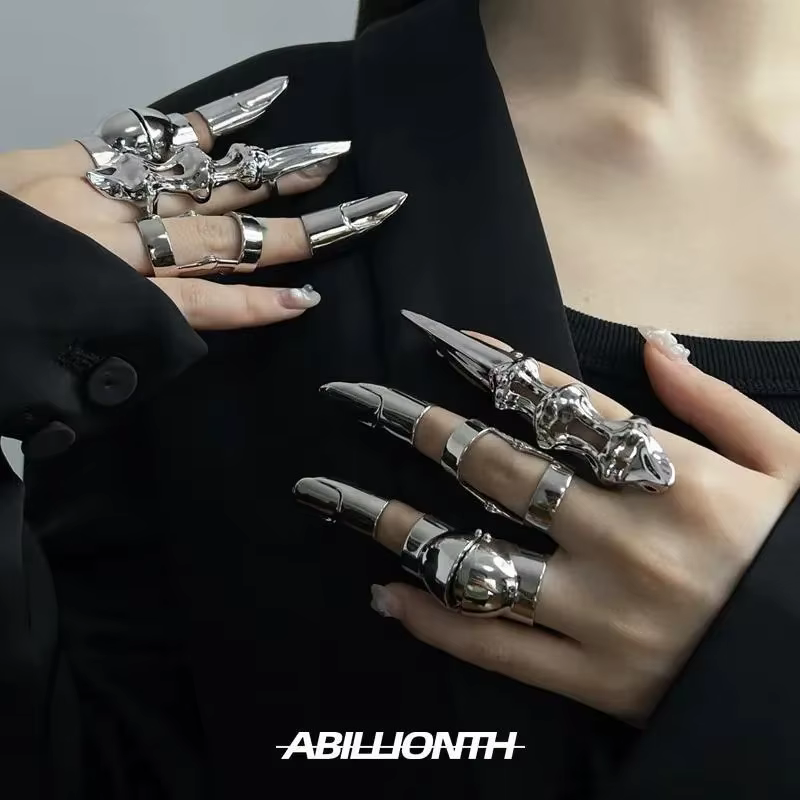 Bague d'index d'exosquelette en métal