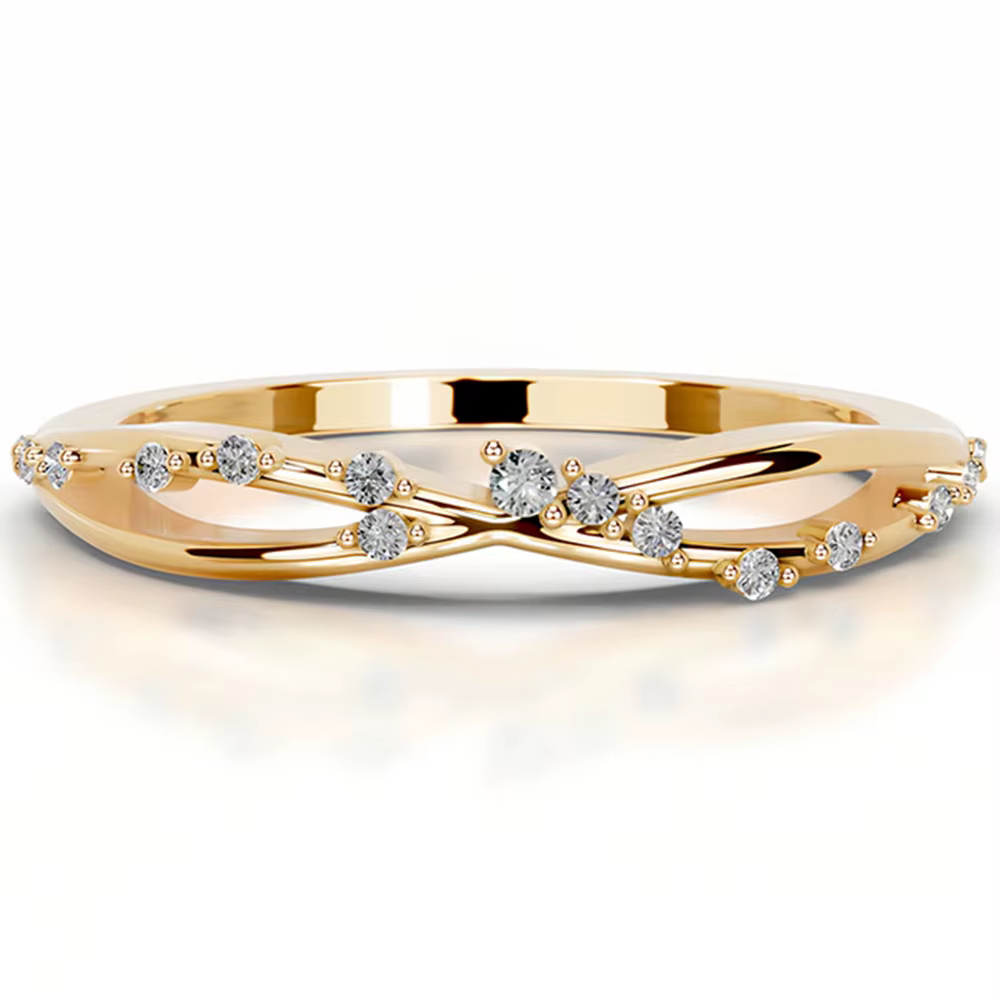 WUIHA – bague de fiançailles en argent Sterling 100% 925, coupe ronde, couleur D, GRA, pierres précieuses Moissanite, diamants, bijoux fins