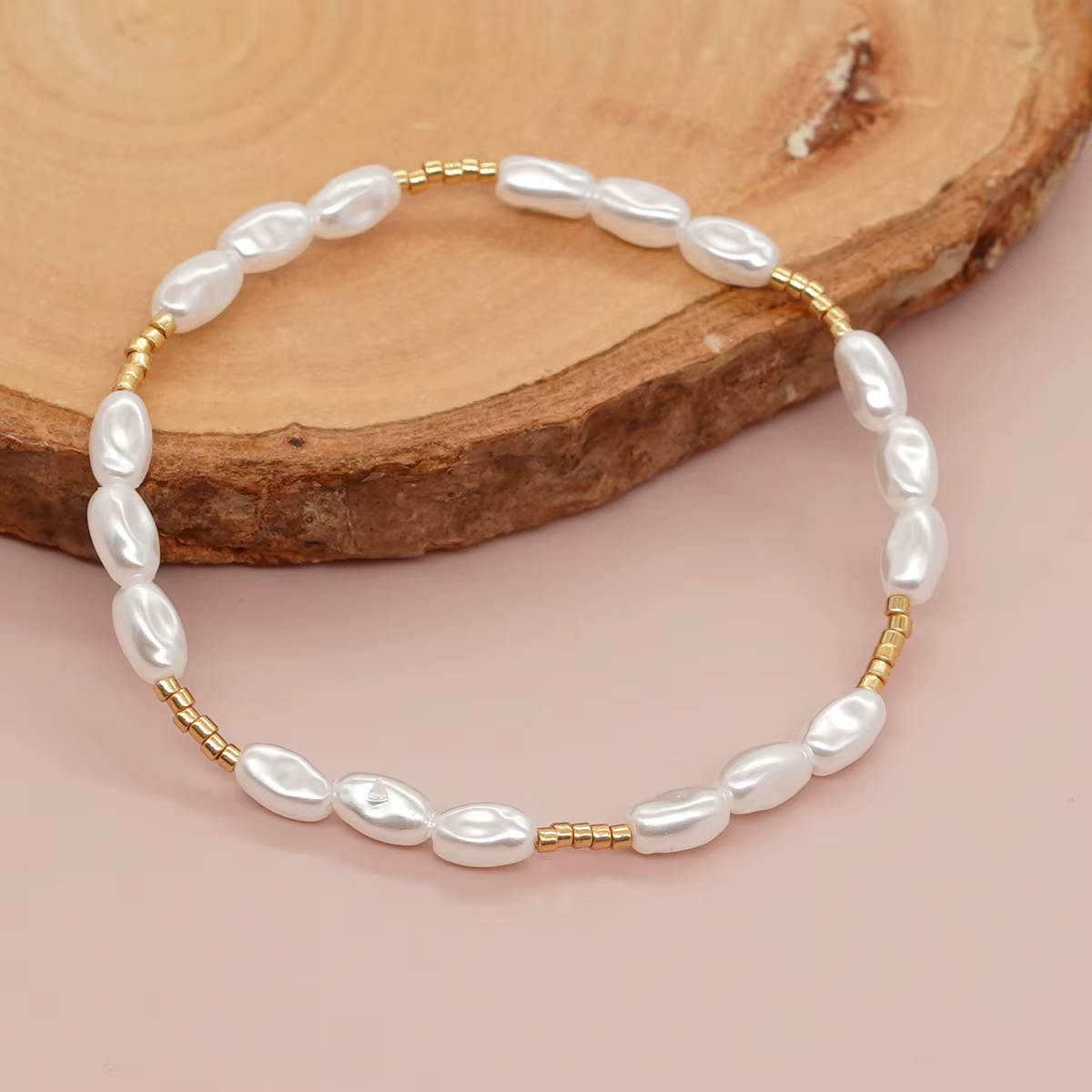 Go2boho nouveau en minimaliste mince Imitation perle