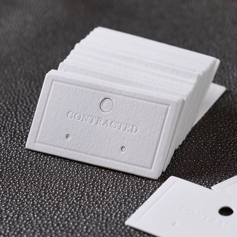 Carton de Protection de l'environnement personnalisé pour accessoires de bijoux
