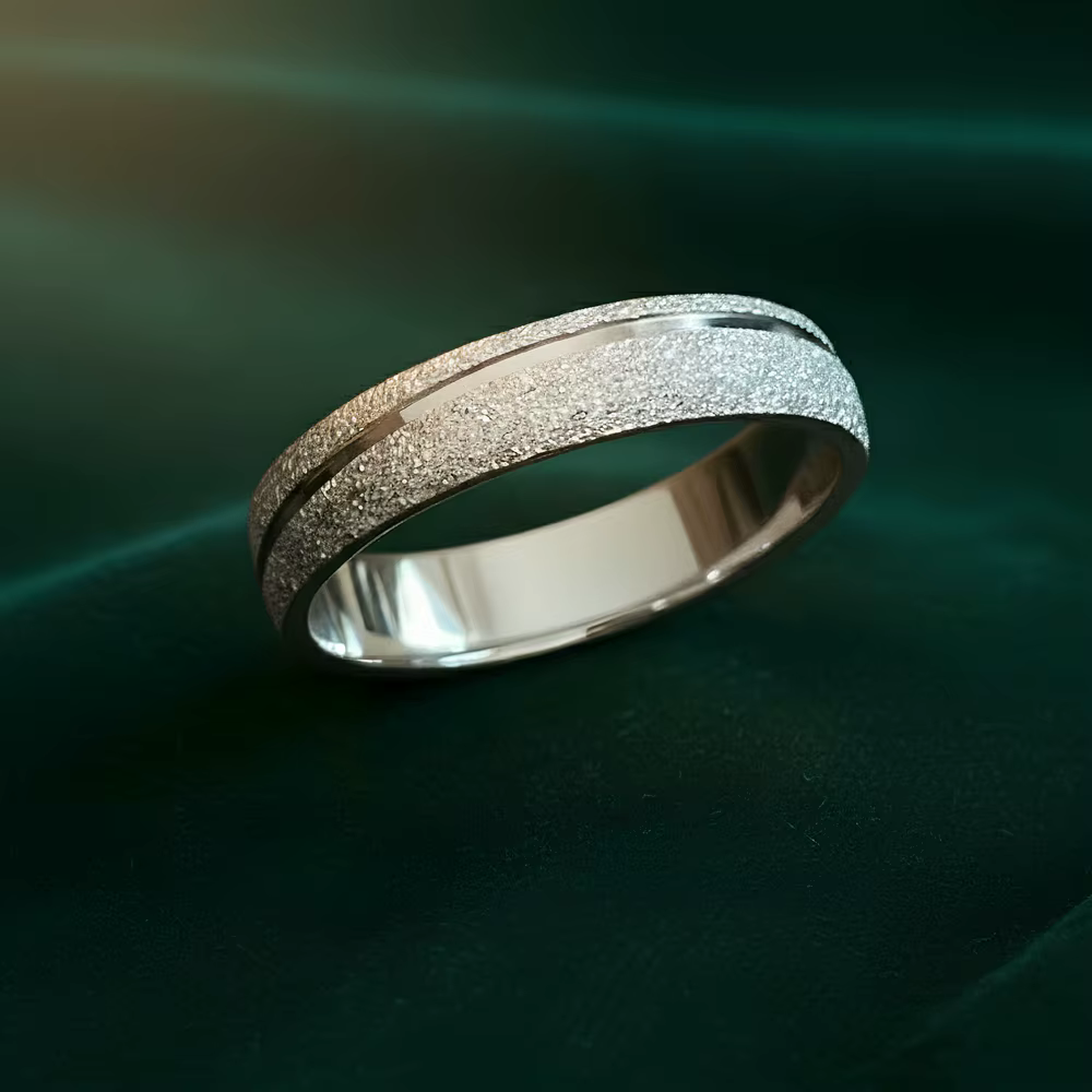 Bagues ondulées tendance pour femmes, accessoires uniques en acier titane gravé, bijoux pour hommes, cadeau de mariage, vente en gros, articles en vrac, 2026