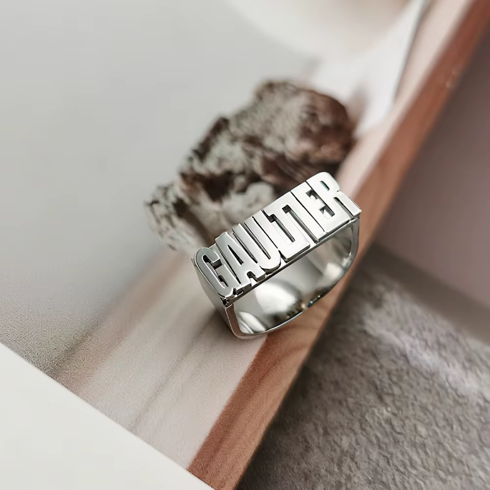 Bague épaisse pour hommes et femmes