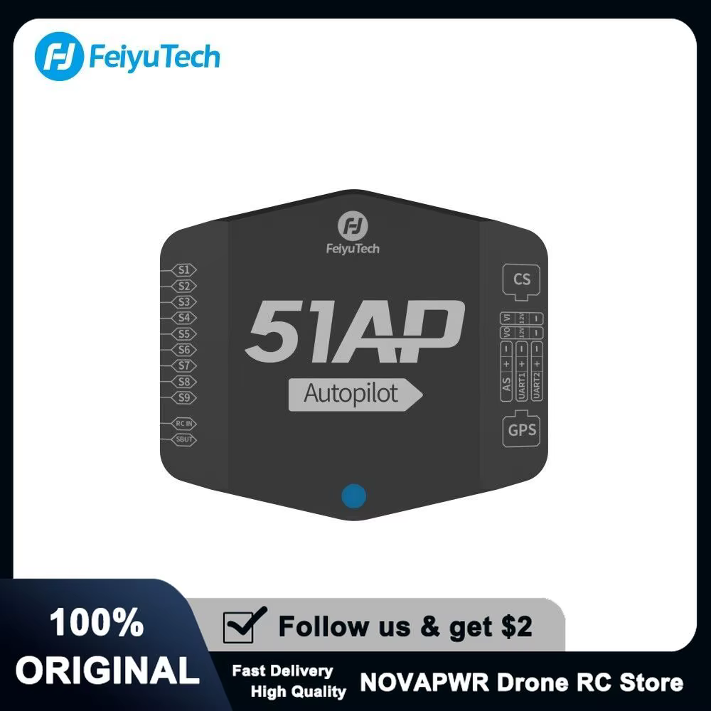 51AP-contrôleur de vol pour photographie aérienne FixWing Skywalker Uav Fpv Rc