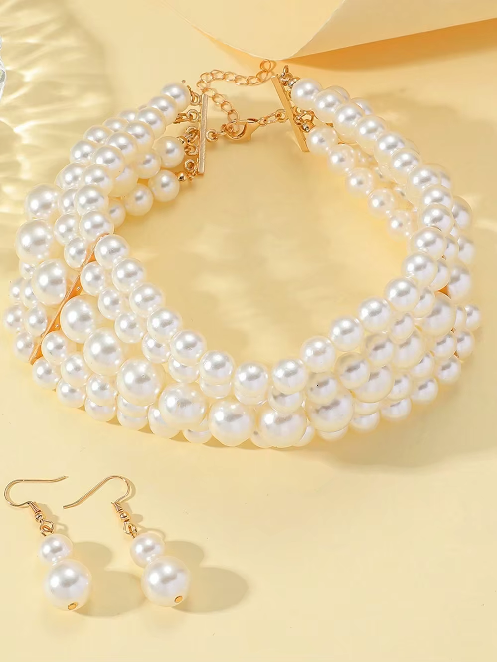Nouvel ensemble de bijoux tendance pour femmes
