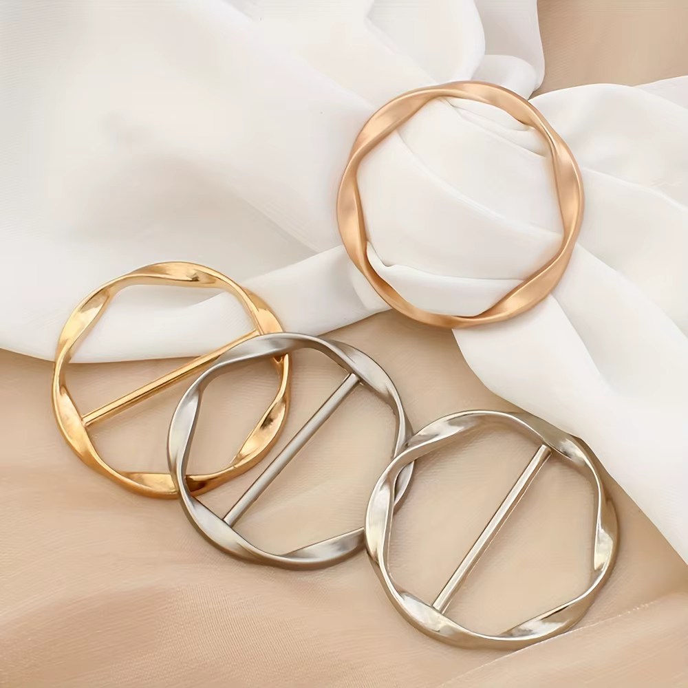 Lot de 5 clips pour foulards
