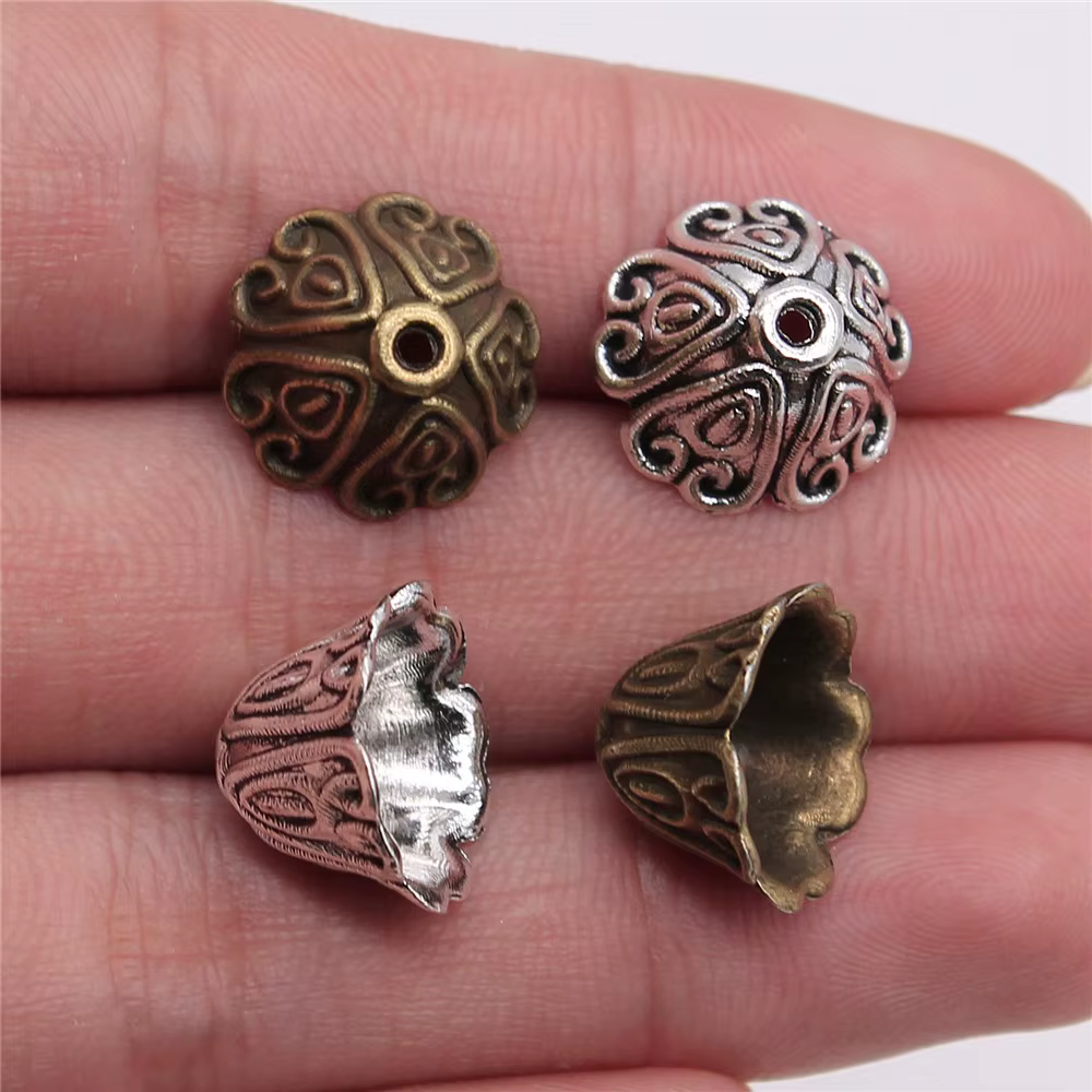 WYSIWYG 5 pièces 14x14x10mm gland capuchon résultats de bijoux en gros