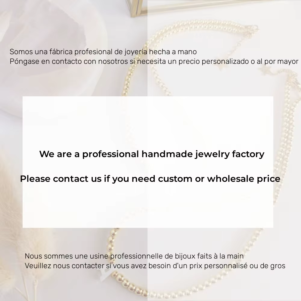 KKBEAD – collier ras du cou de luxe en perles naturelles pour femmes