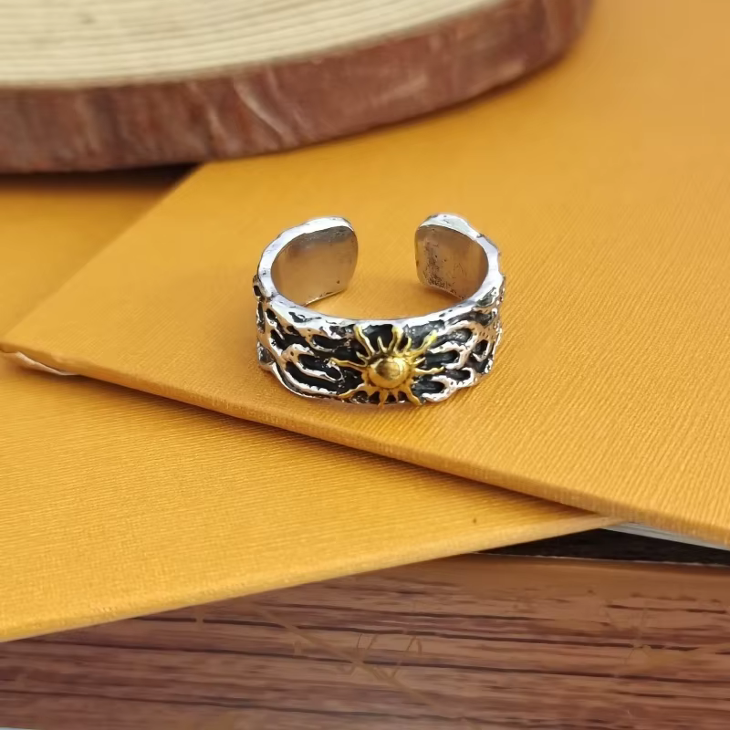 Bague pour homme en argent sterling 925 Buyee
