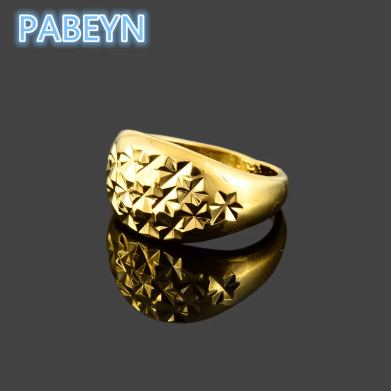 Bague de luxe en or 24 carats