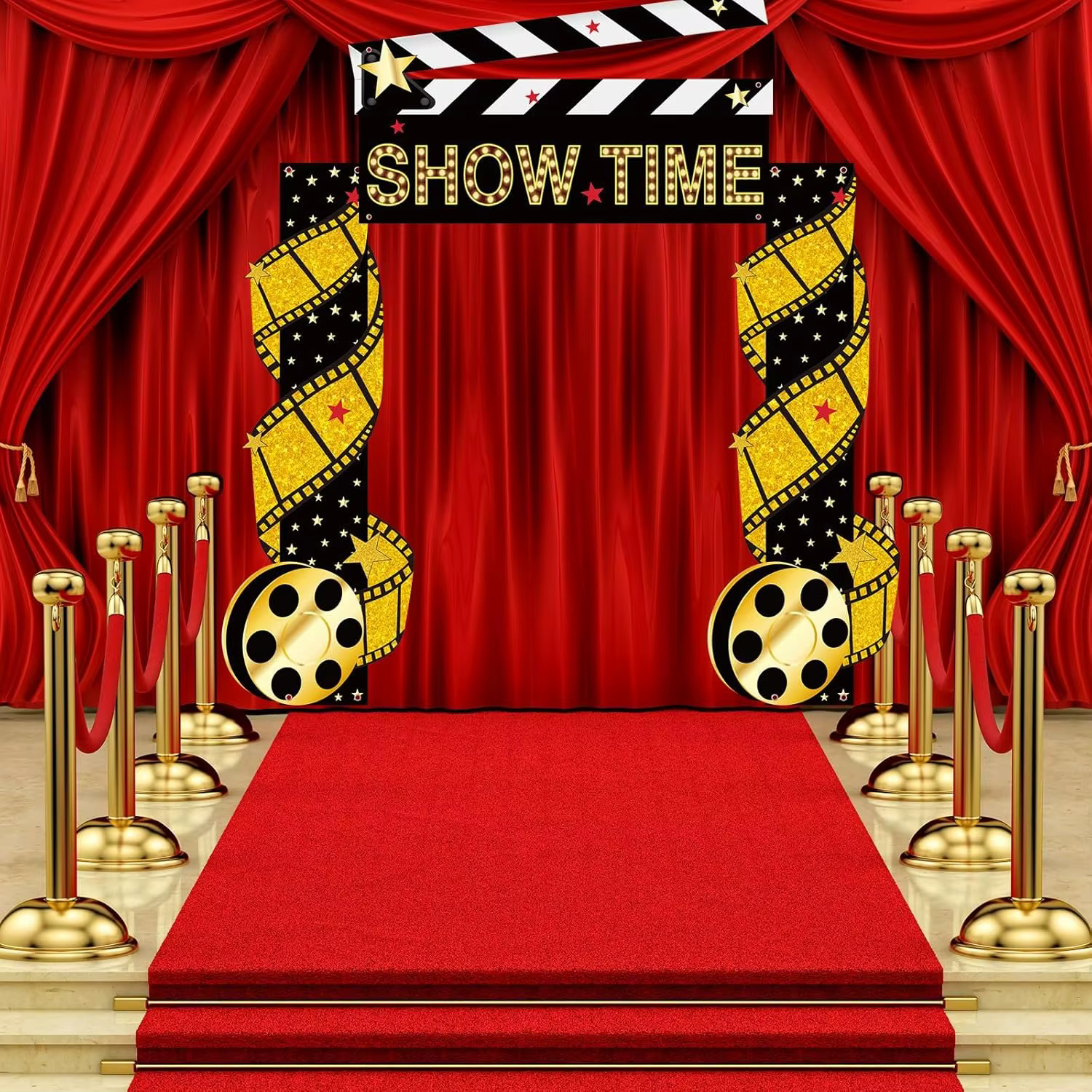 Bannière de porte pour soirée cinéma