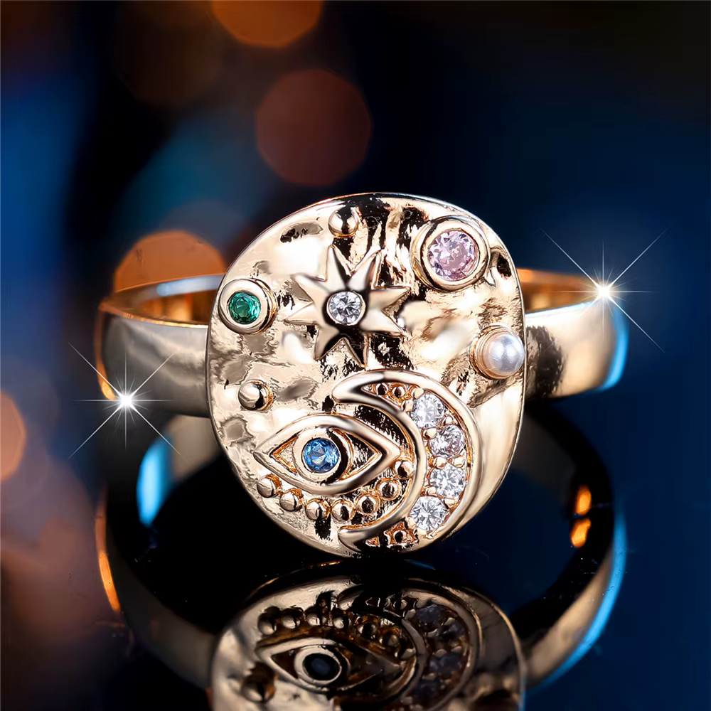 Bague de fiançailles naren or jaune pour femme