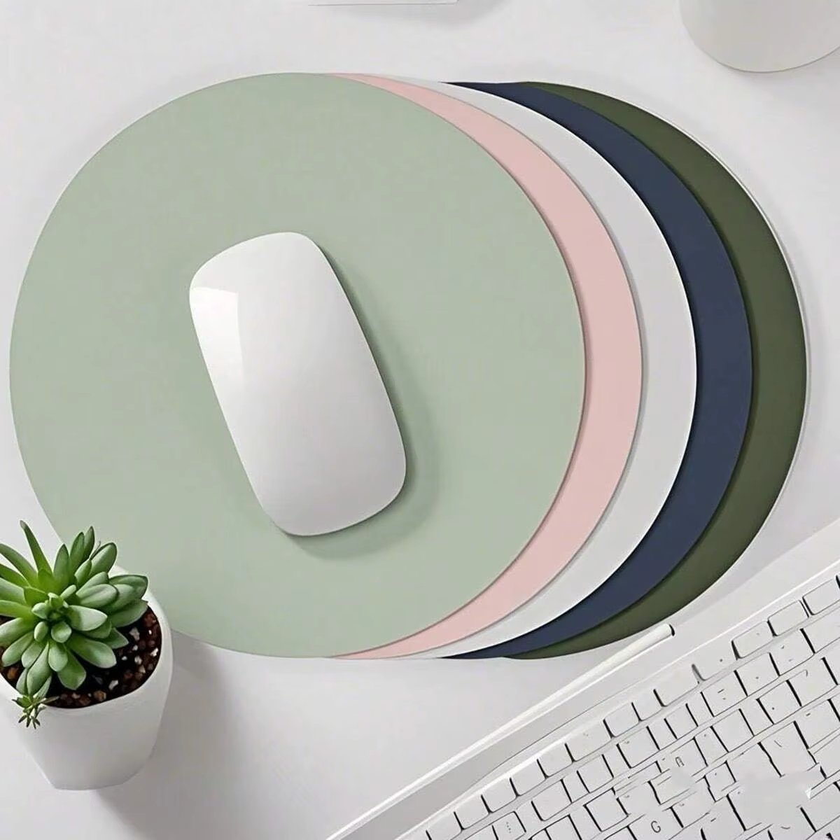 Tapis de souris en cuir pour bureau
