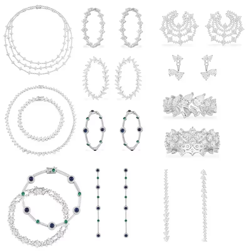 LI KI – boucles d'oreilles en argent Sterling 925 de haute qualité