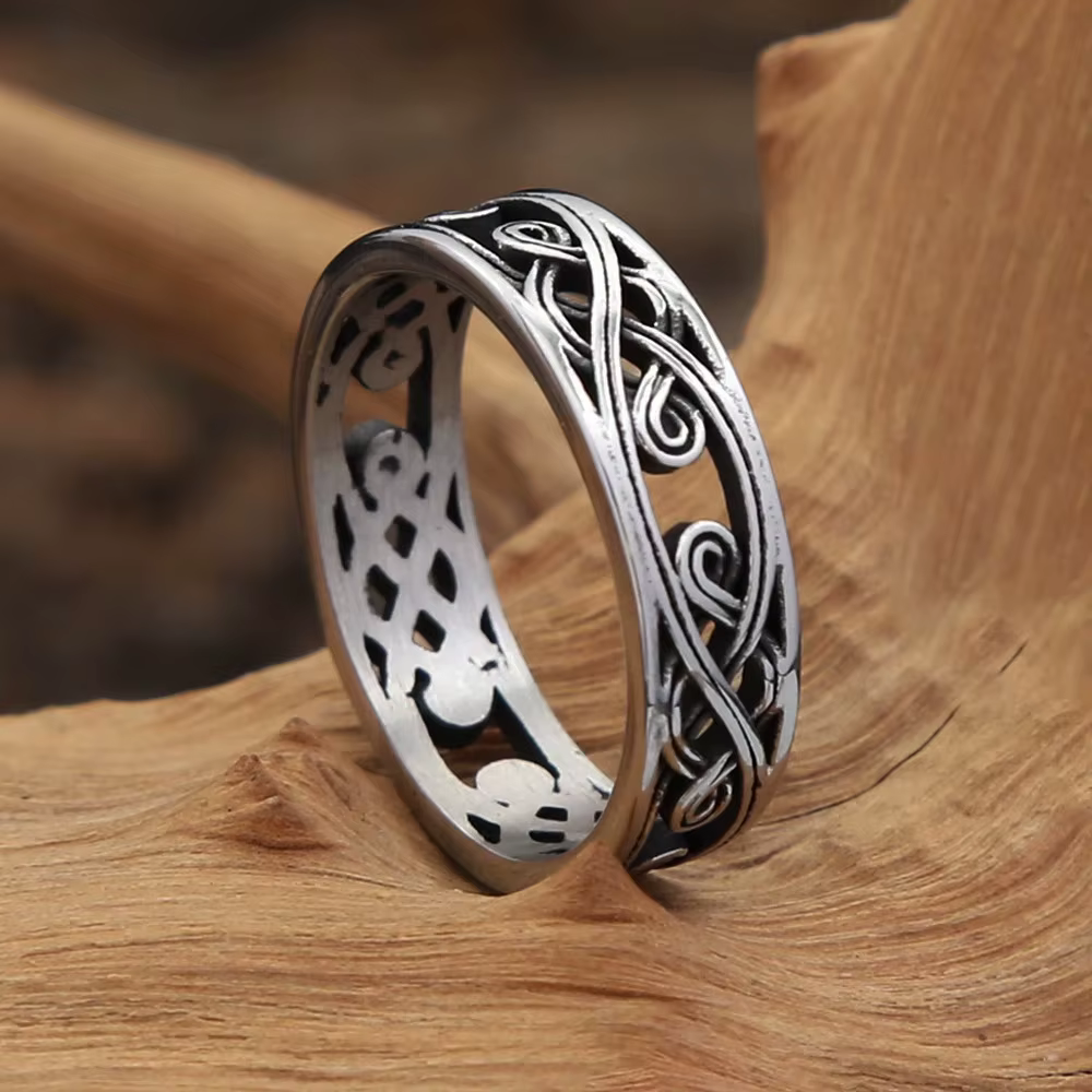 Bague Nœud Celtique Viking