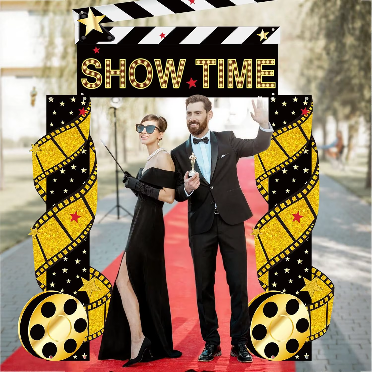 Bannière de porte pour soirée cinéma